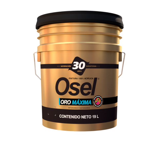 Pintura Osel Oro Máxima 100% Acrí­lica