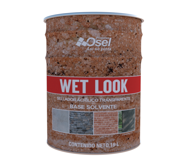 Sellador acrílico Osel Oro Wet Look B.S.