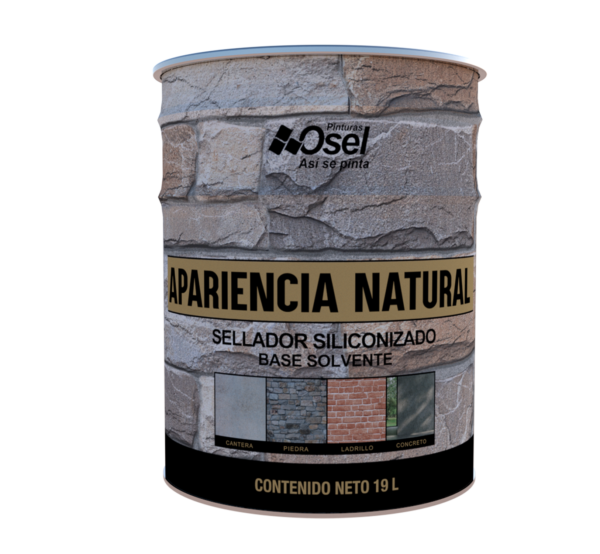 Sellador Apariencia Natural Siliconizado Base Solvente