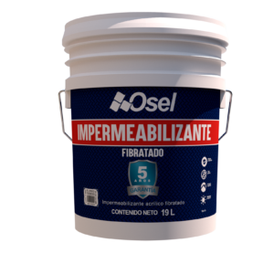 Impermeabilizante Osel Acrílico 5 años Fibratado