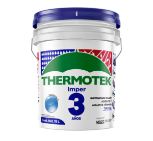 Impermeabilizante Thermotek 3 años