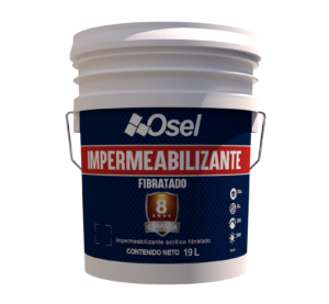 Impermeabilizante Osel Acrílico 8 años Fibratado