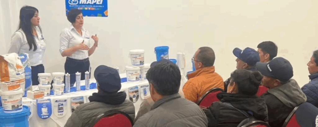 Capacitación Osel Pintop y Mapei 